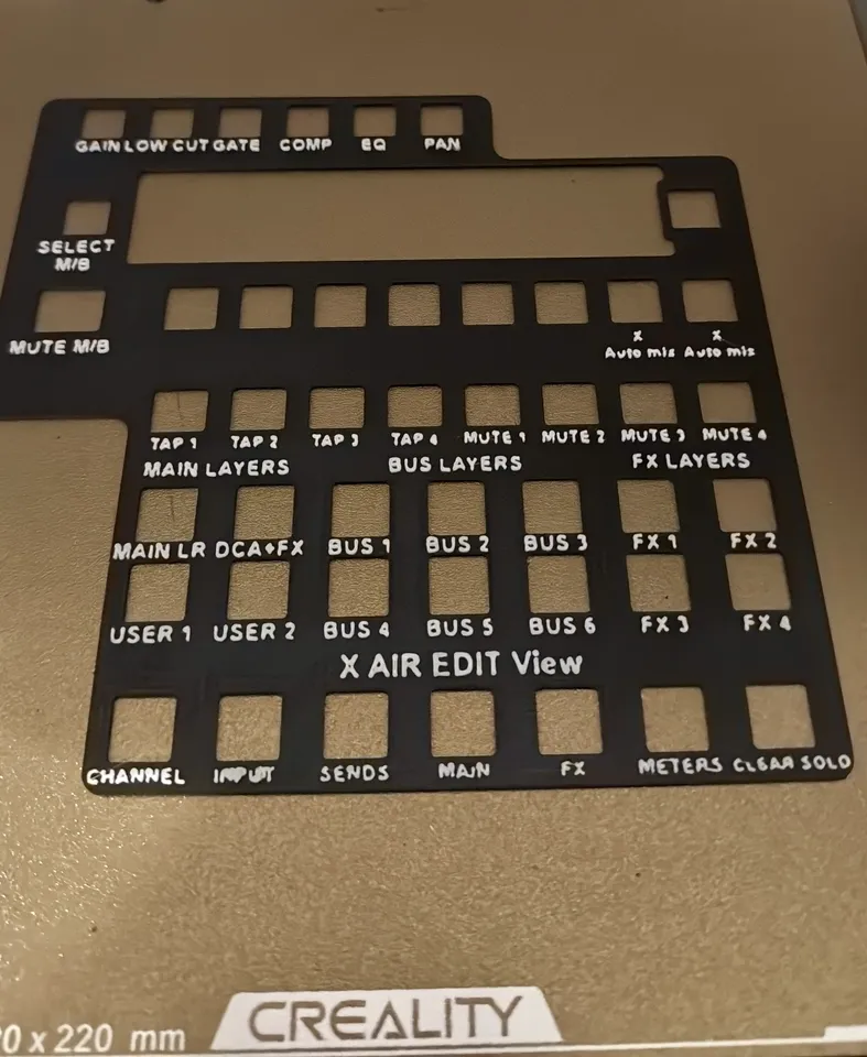 ミホページ X-Touch XR18 / MR18 - OSIMIDI Stage Overlay by mark | Download