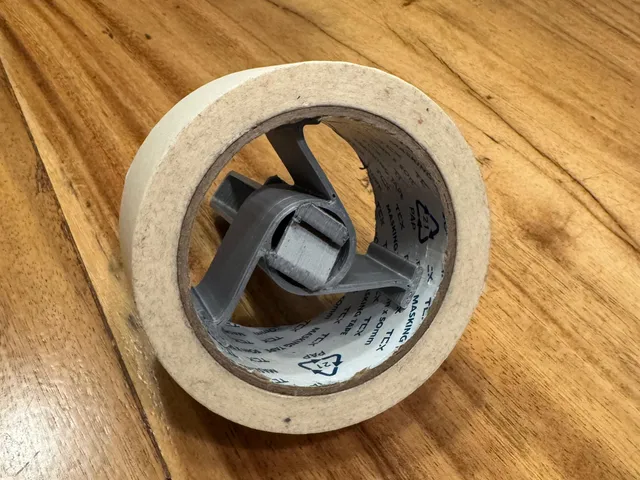 Painters tape lint roller