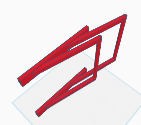 Modulair wallmounted Newspaper and Magazine rack (12.5% overhang)