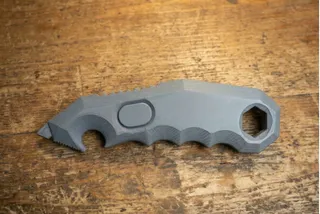 Durable parcel opener with handle