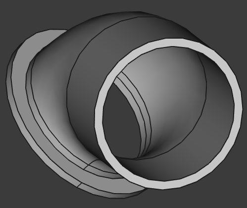 Air flange / direction