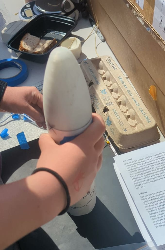 Rocket nosecone (with Pnut compartment)