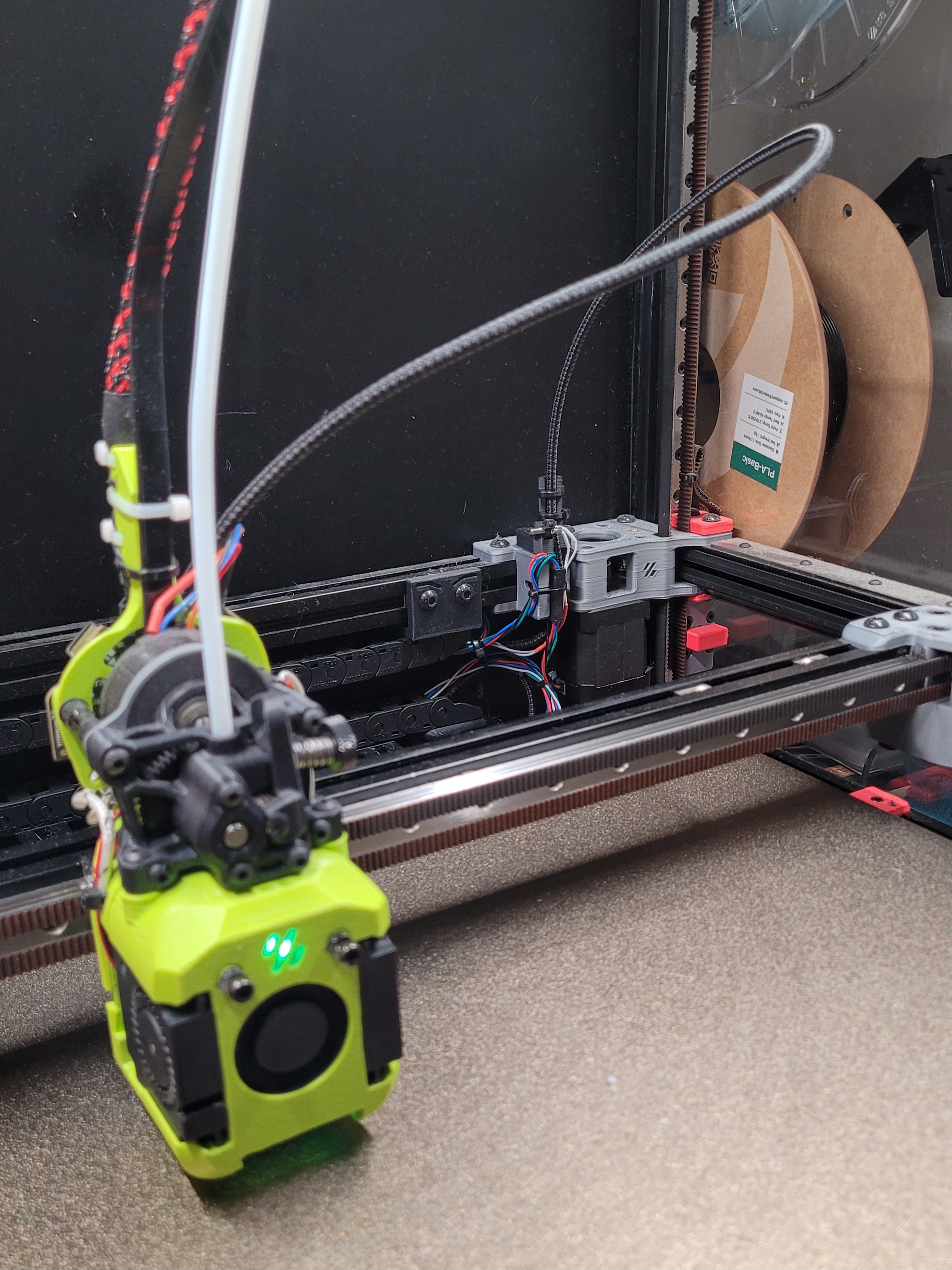 Voron 2.4 Stealthchanger - Simple Cartographer Cable Mount