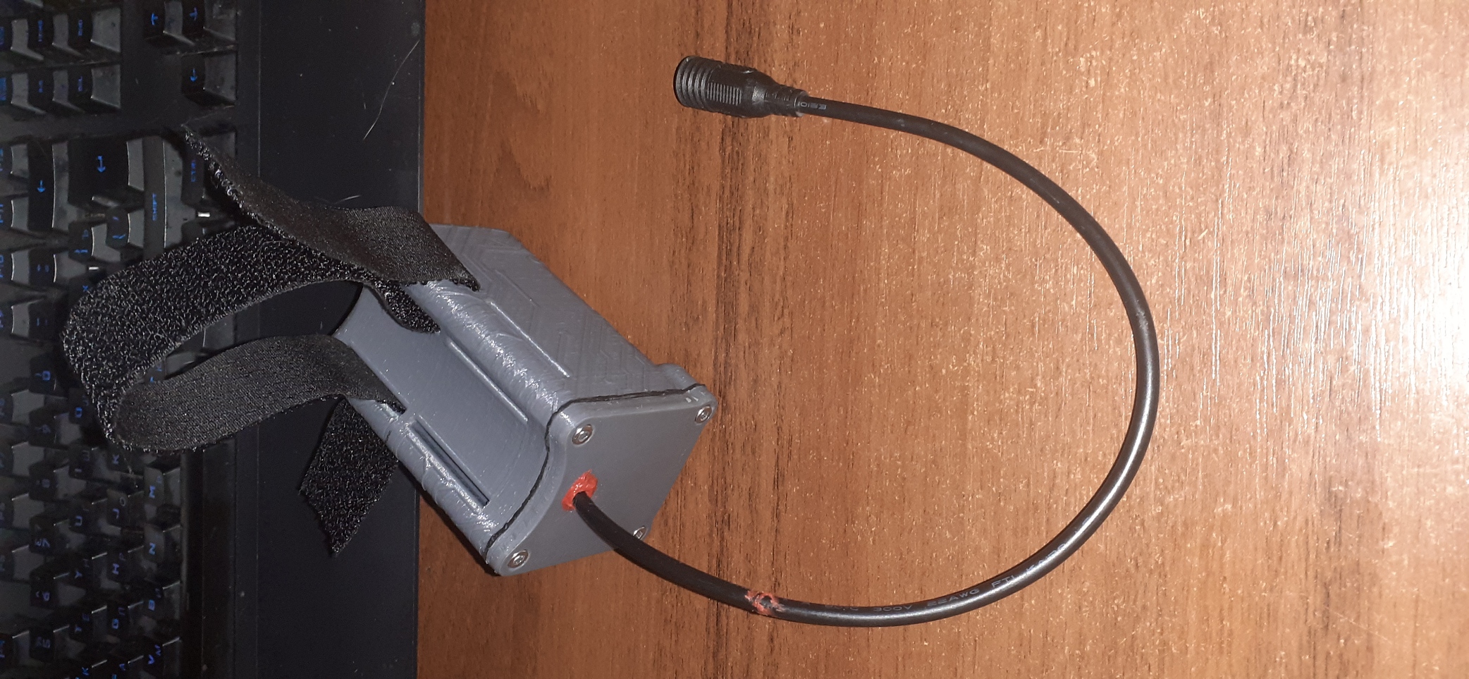 Bicycle light battery case (4 x 18650)
