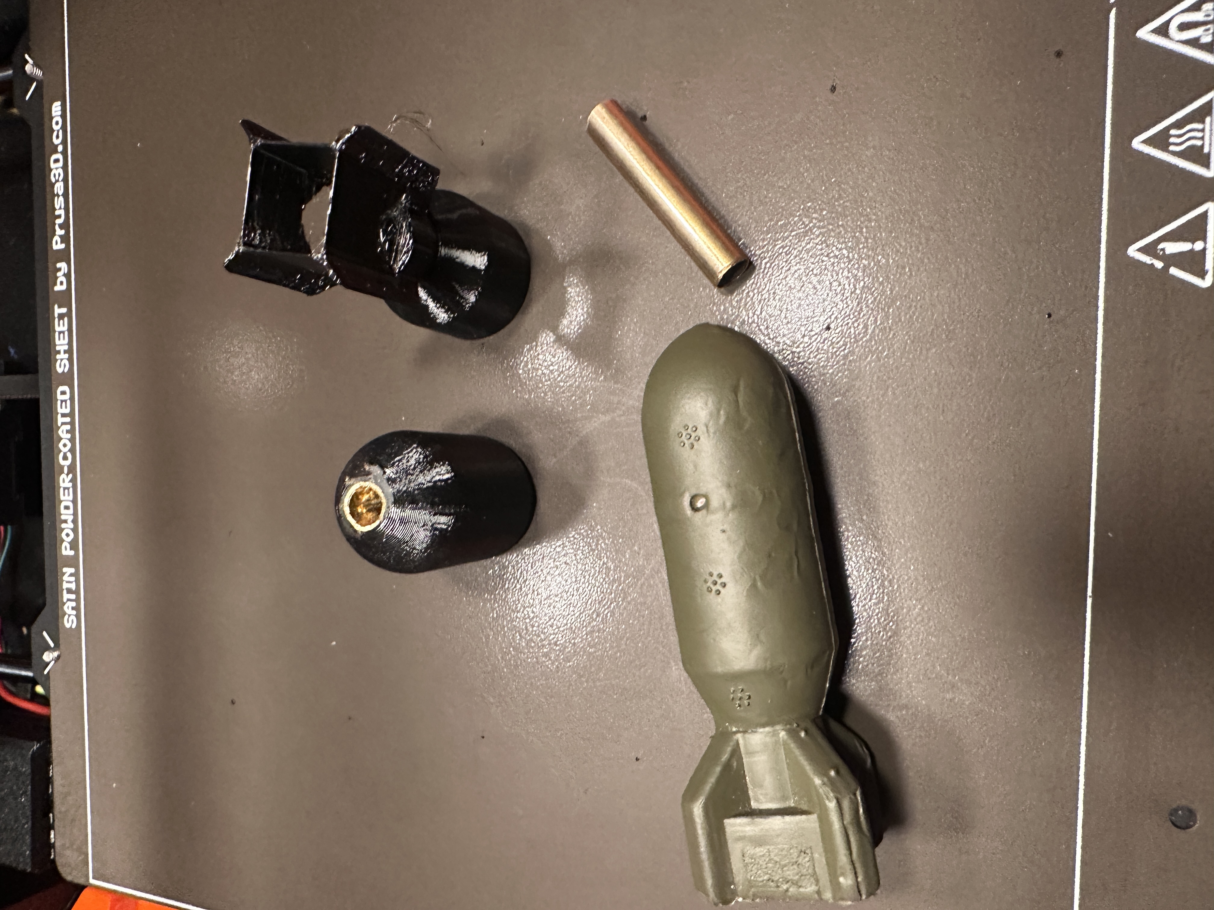 Exploding 500lb Bomb for Flightline B25