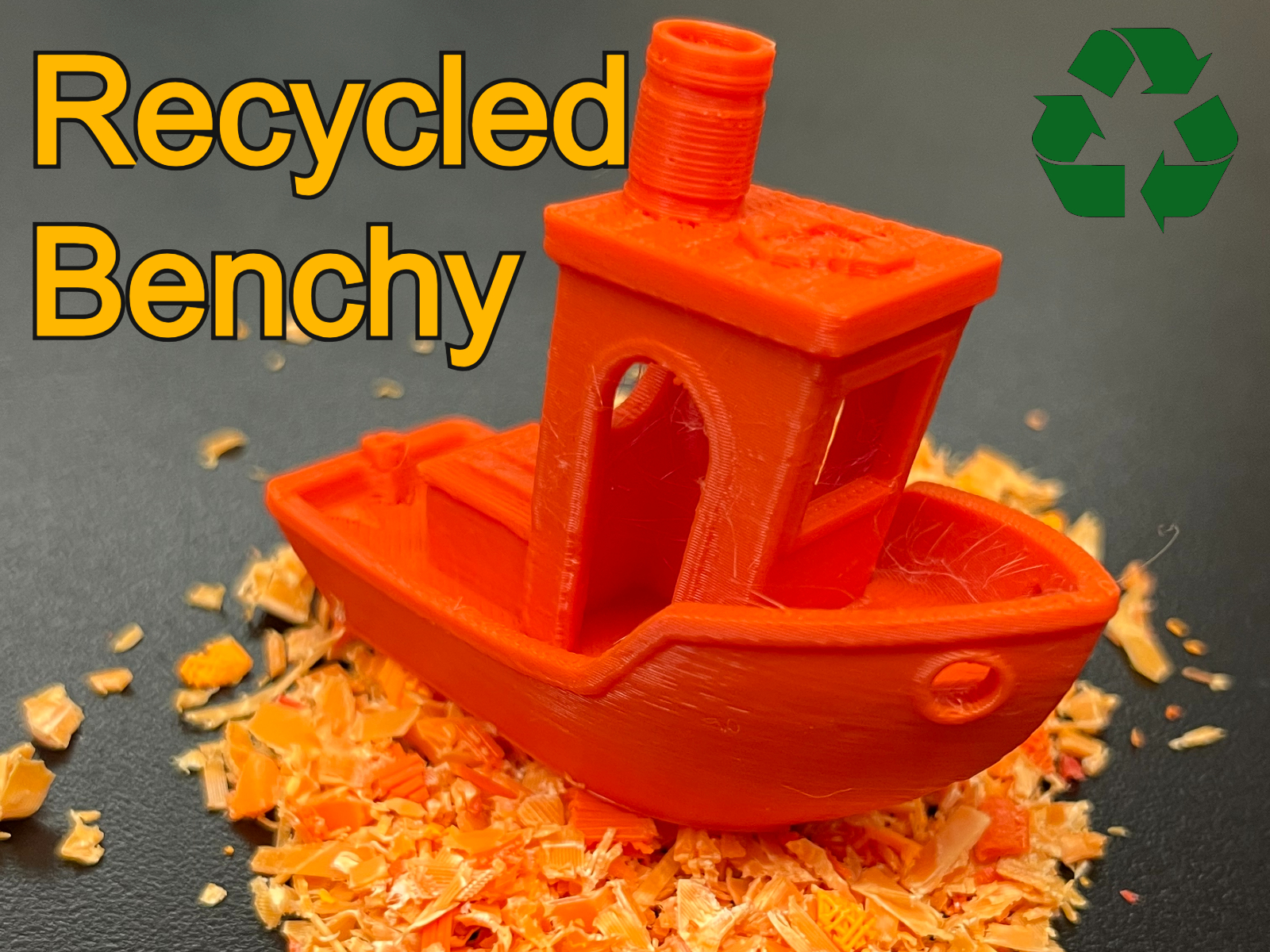 Recycled Benchy Model