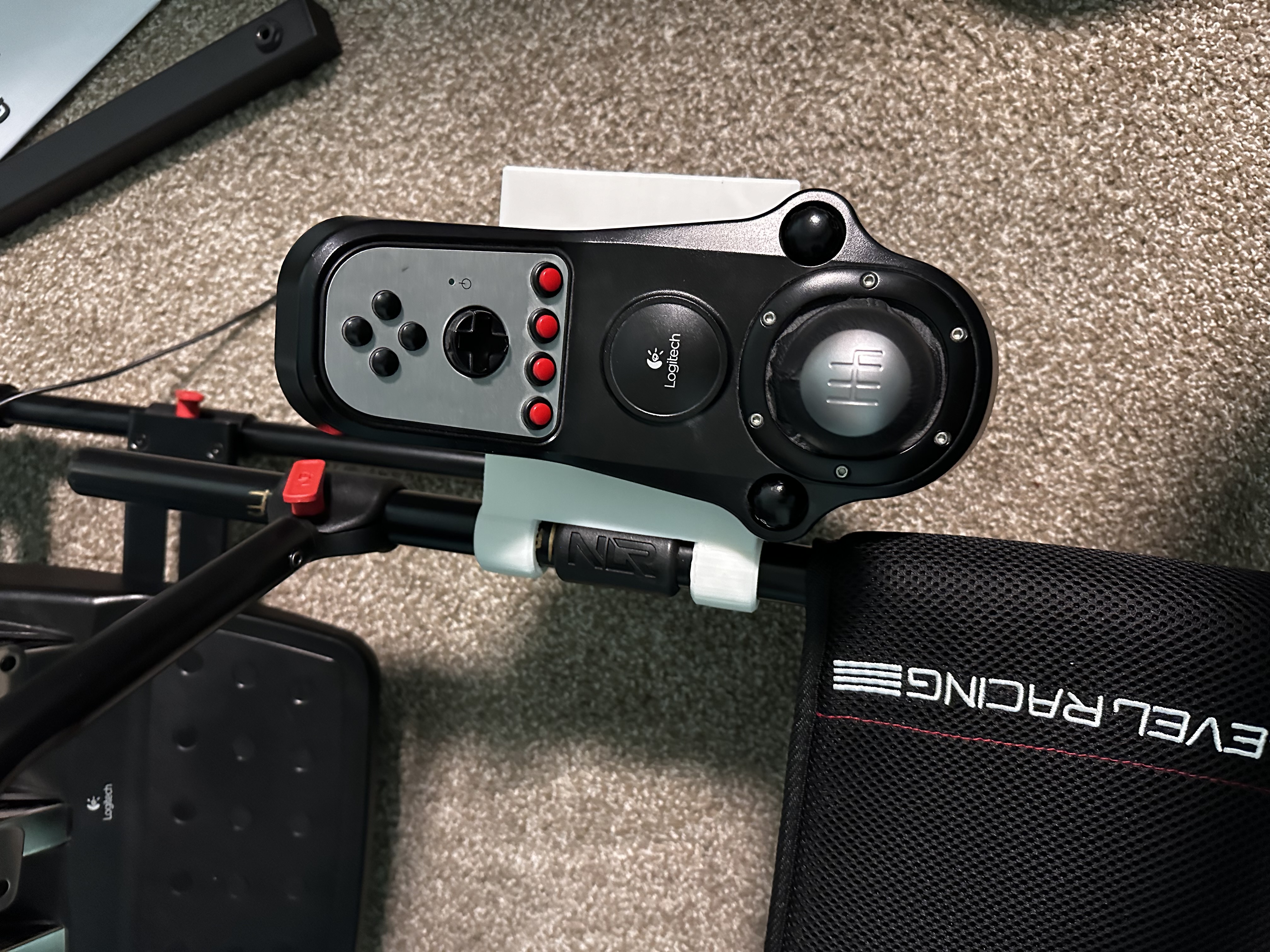 Next Level Racing GTLite Junior - Logitech G27 Shifter Mount — miniatura 3