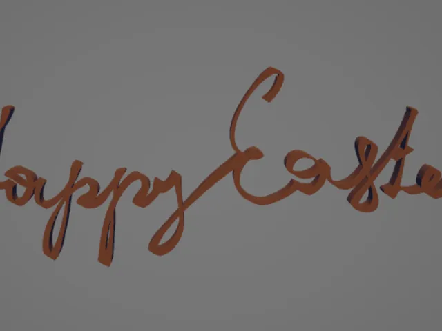 Happy Easter Ornament
