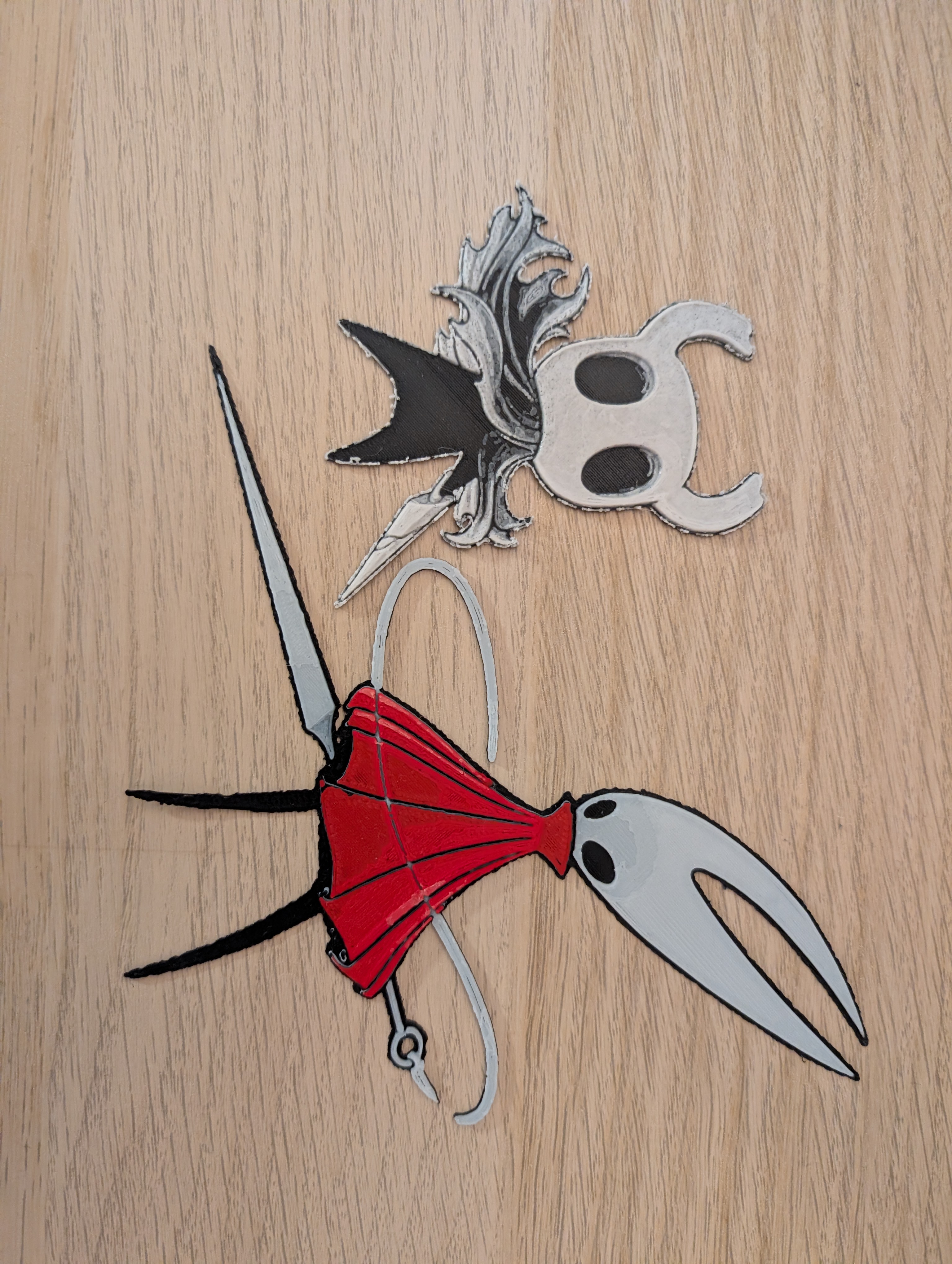 Hollow knight hueforges: Hornet and Knight