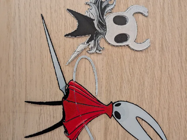 Hollow knight hueforges: Hornet and Knight