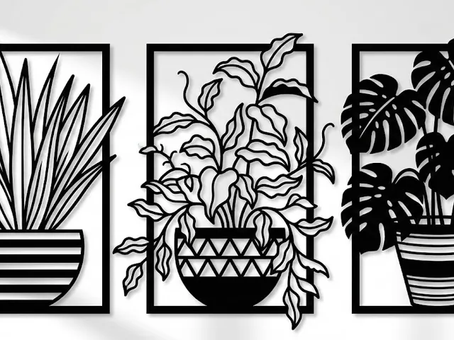 Modern Wall Art [FREE STL + SVG] Easy Print No Supports