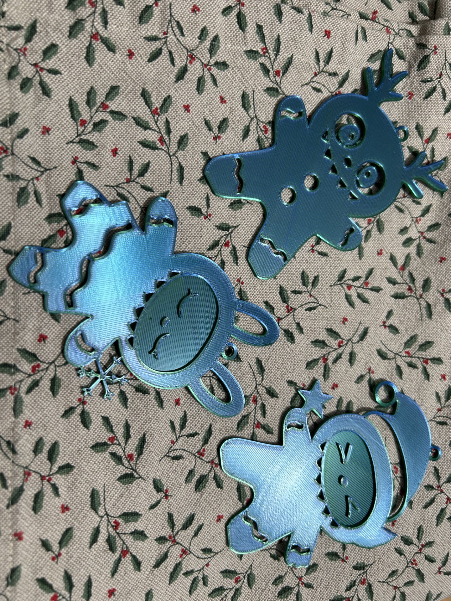 Xmas GingerBubu Ornaments