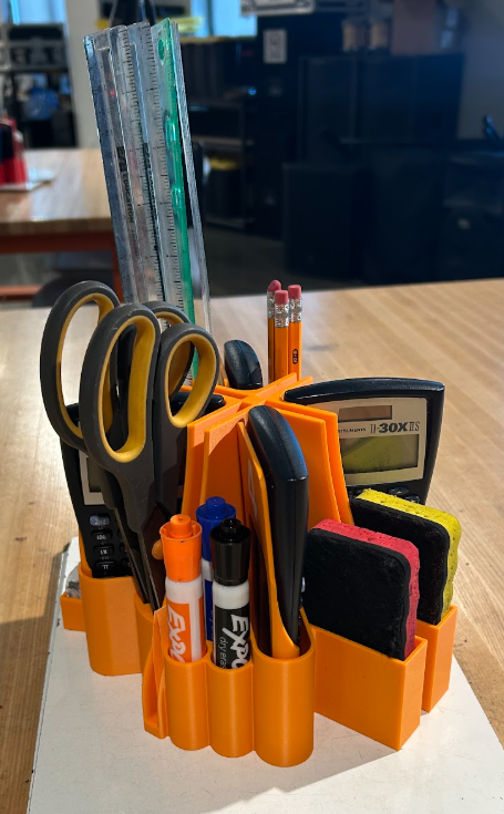 Classroom Test Divider and Supply Holder