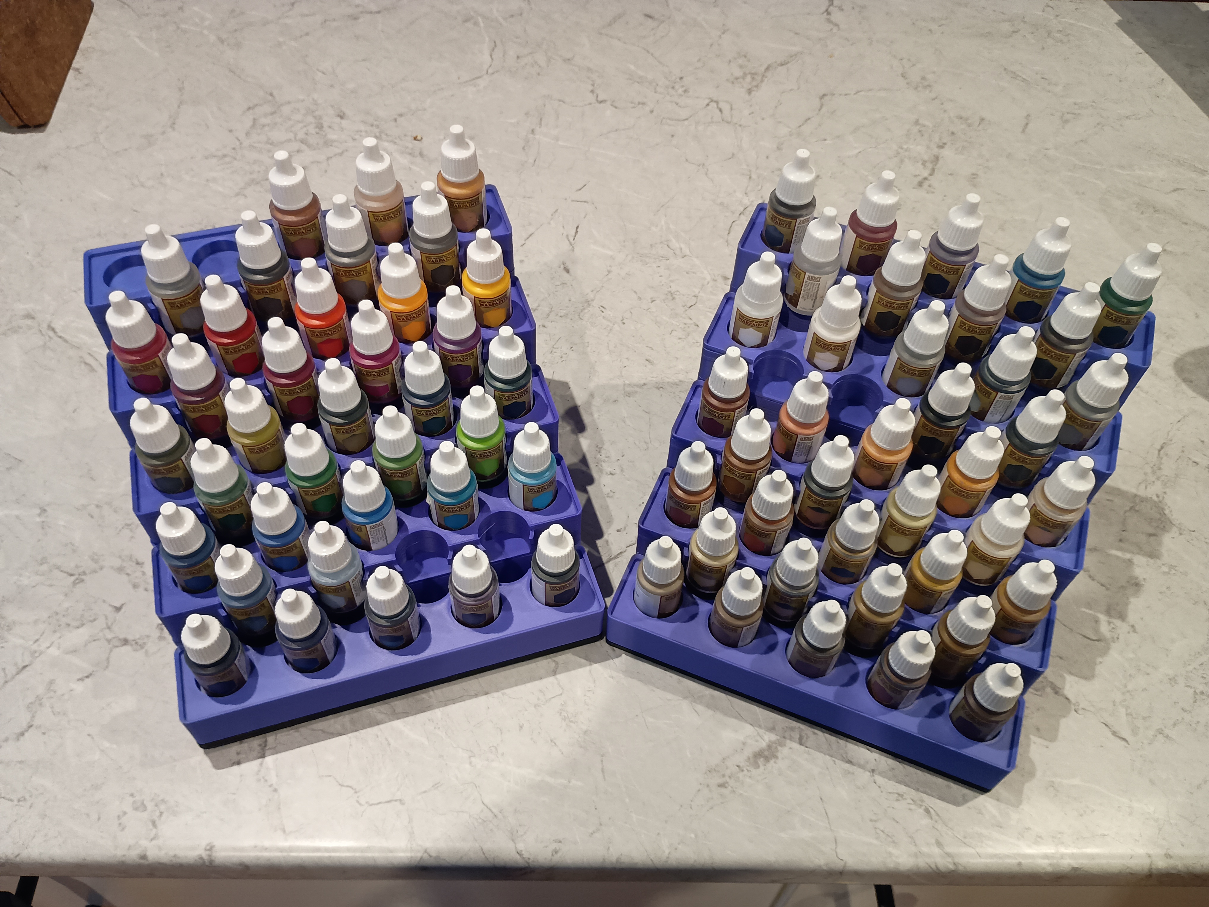 Gridfinity Terraced Holder for 25 mm Dropper Bottles