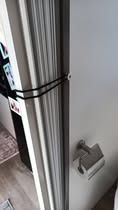 Jayco Australia toilet door bungee cord holder