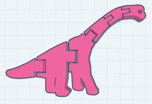Flexi brachiosaurus
