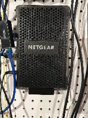 Netgear CM1000 Modem Pegboard Mount
