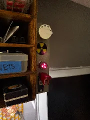 LED switch panel with dimmer