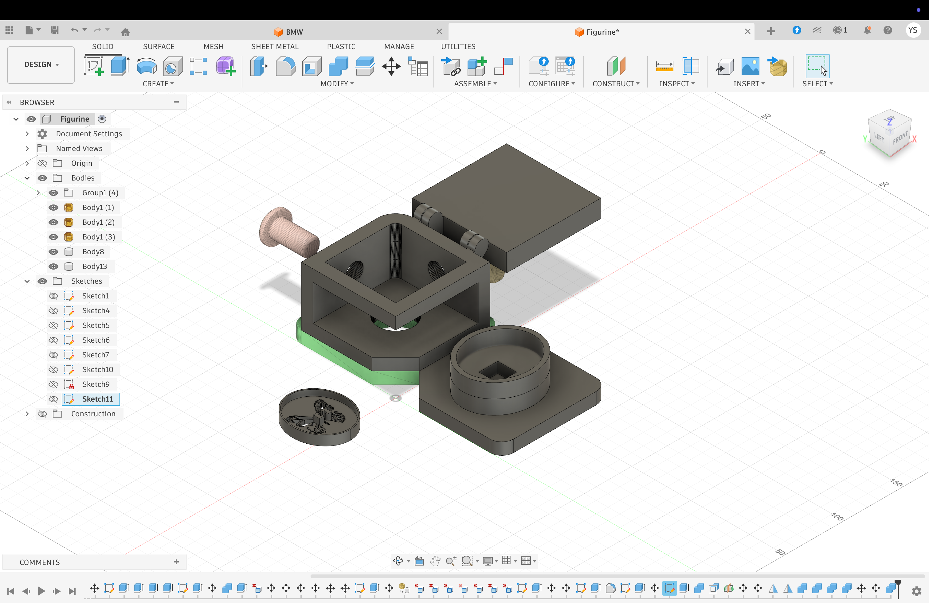 Desktop fidget toy