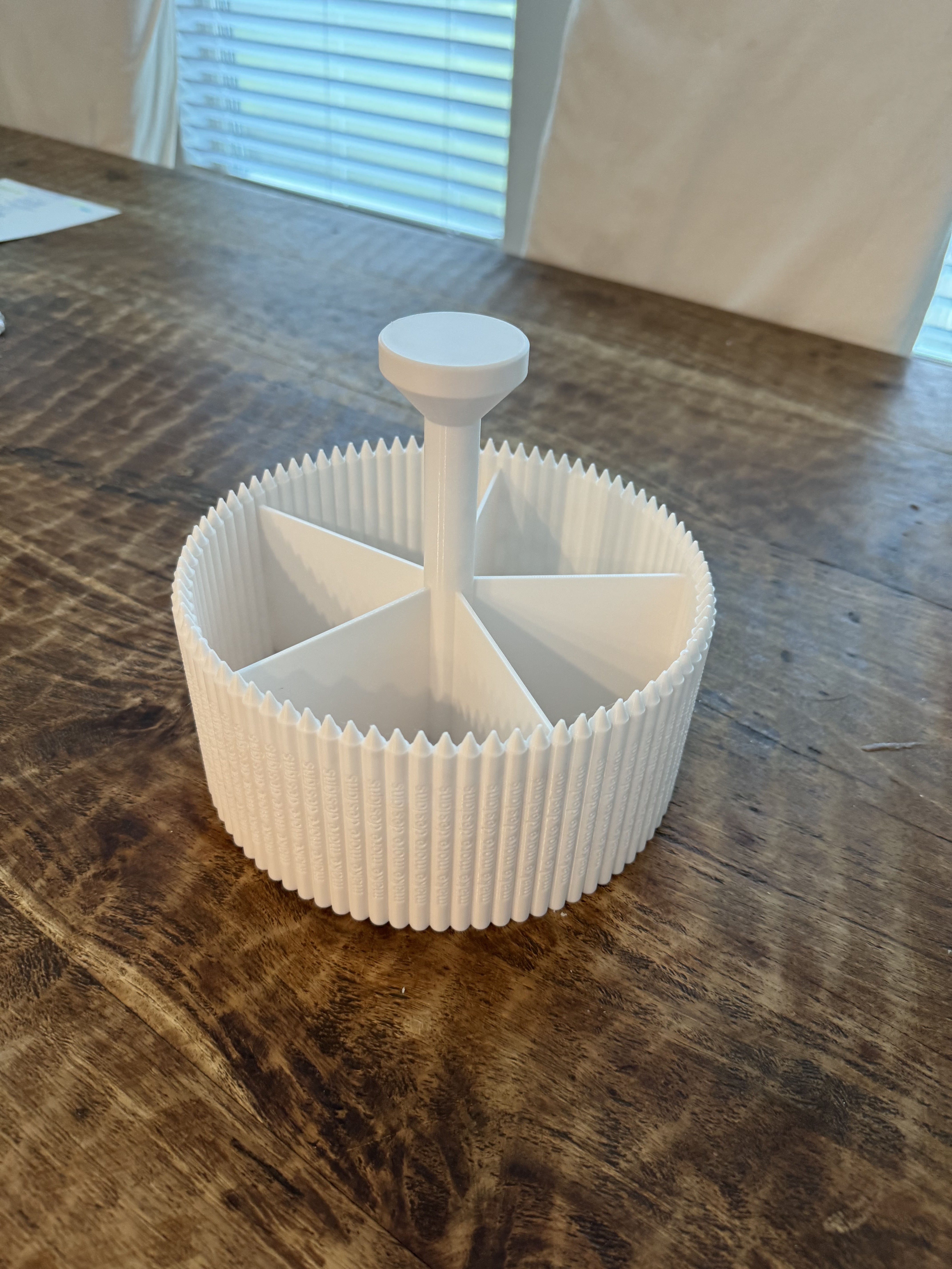 Large Crayon Organizer Bin with Handle