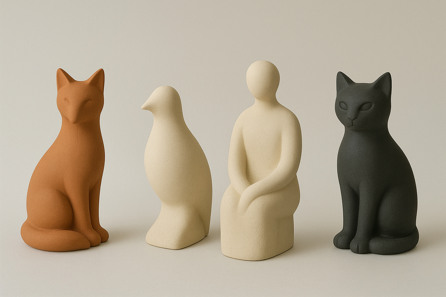 Animal statues
