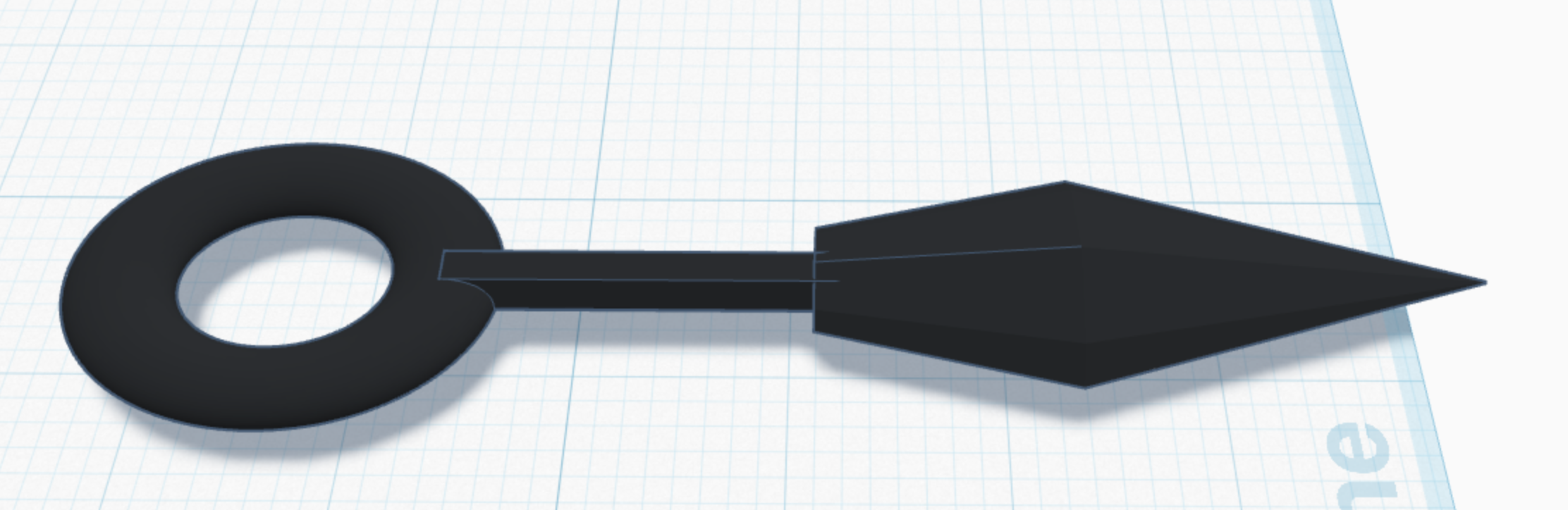 Kunai throwing dagger