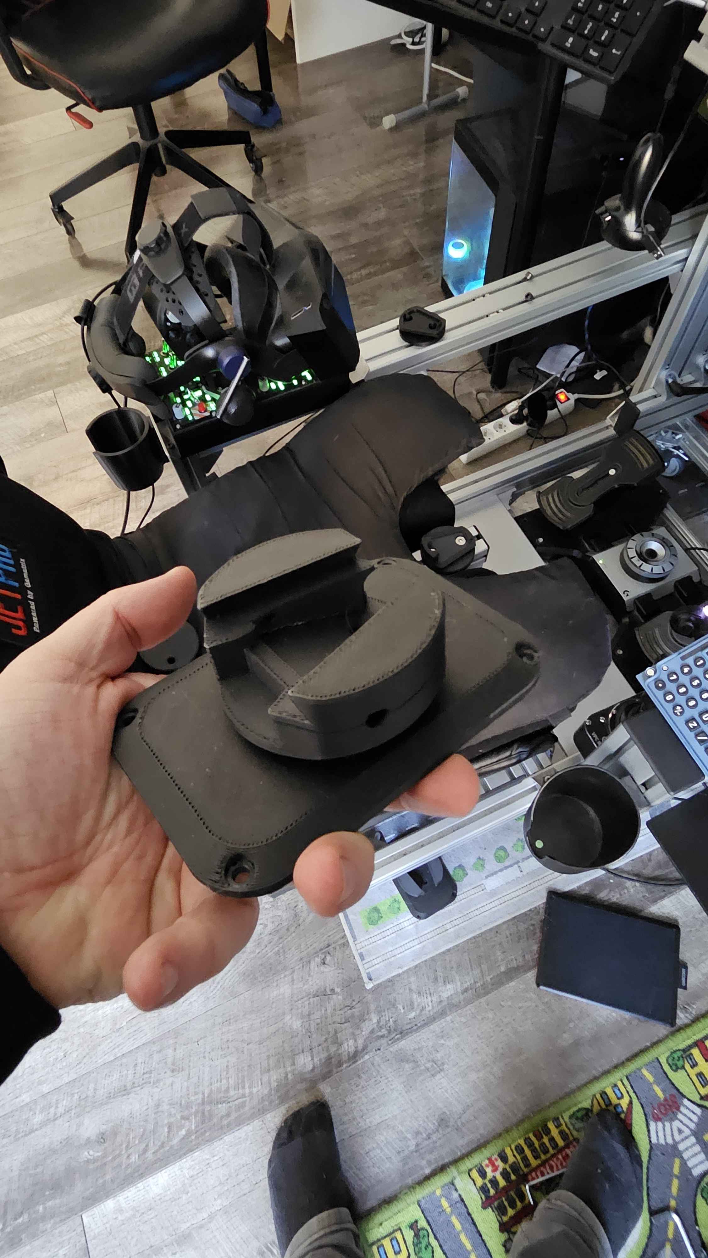 VKB Gunfighter Joystick Quick Release