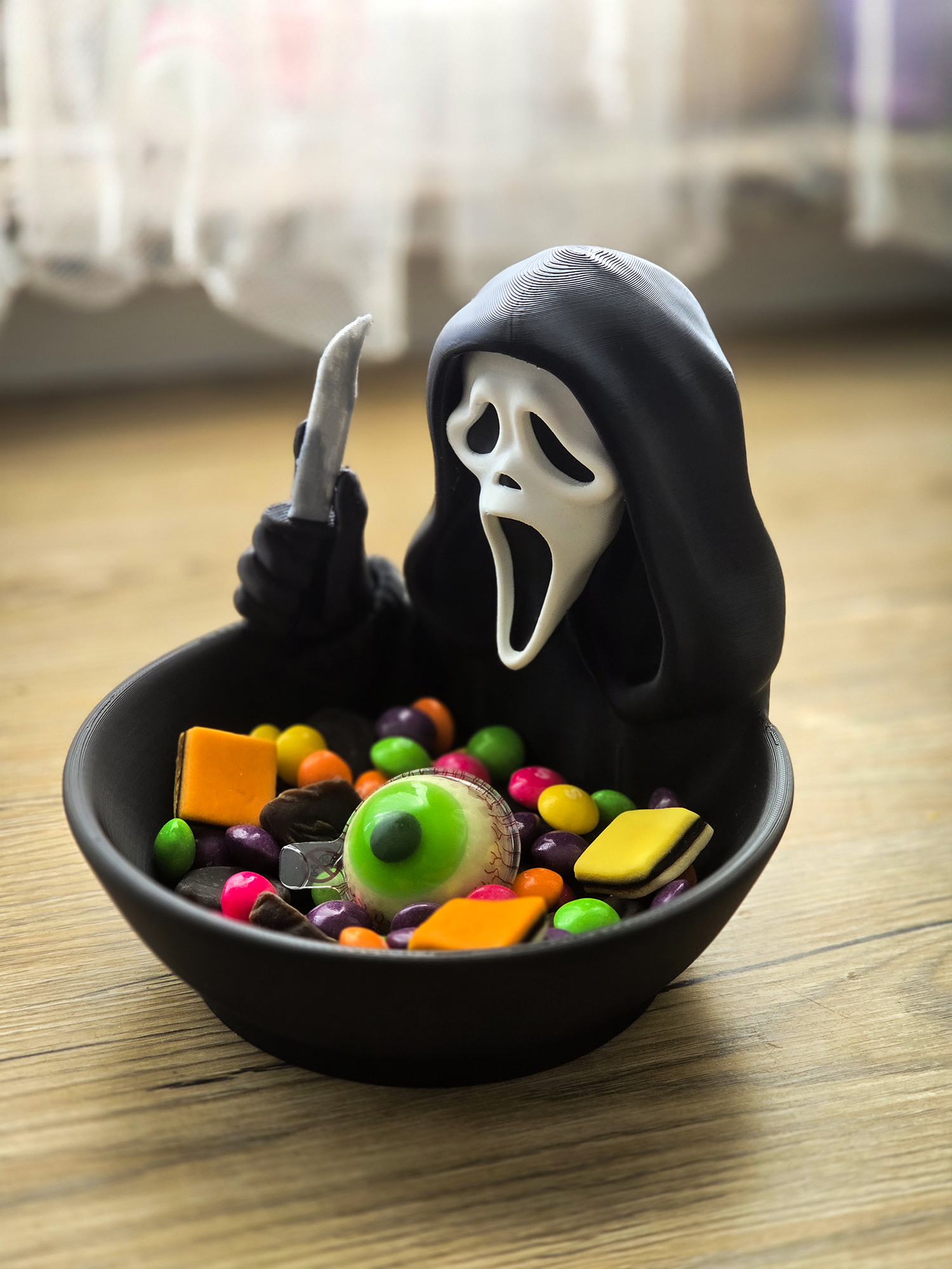 Ghostface Halloween bowl
