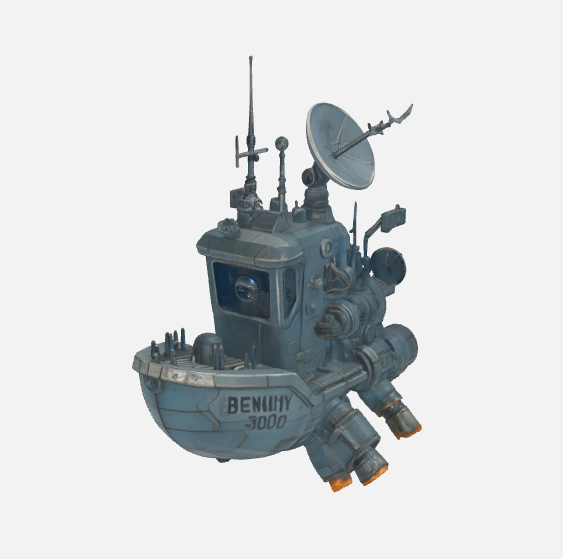 Benchy3000-Spaceship Benchy