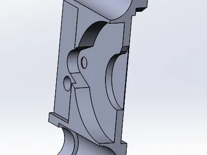 Front part printhead Qidi Q1 PRO