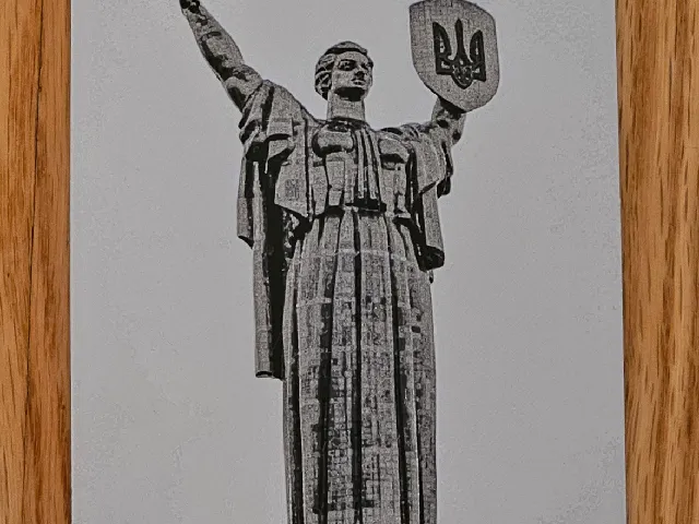 Ukrainian Motherland Monument hueforge