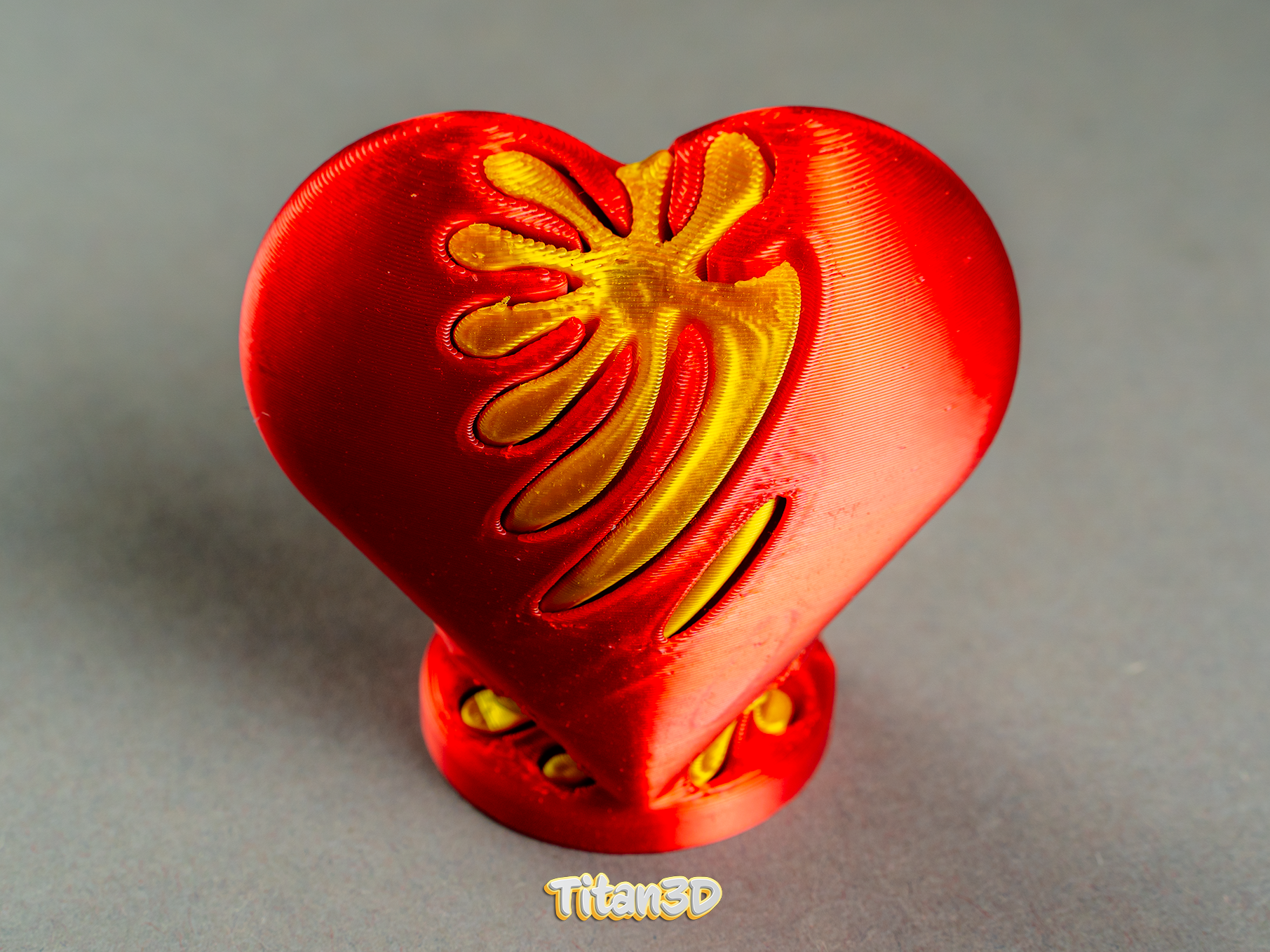 Heart Helix Screw Fidget Valentine’s Day Twist Toy