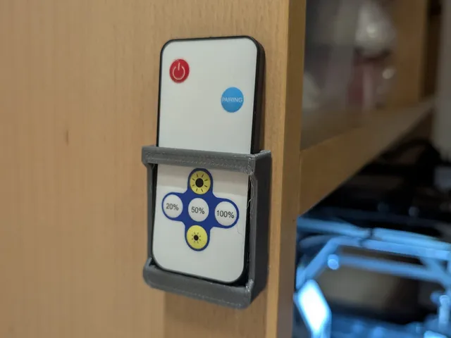Cheap LED remote holder