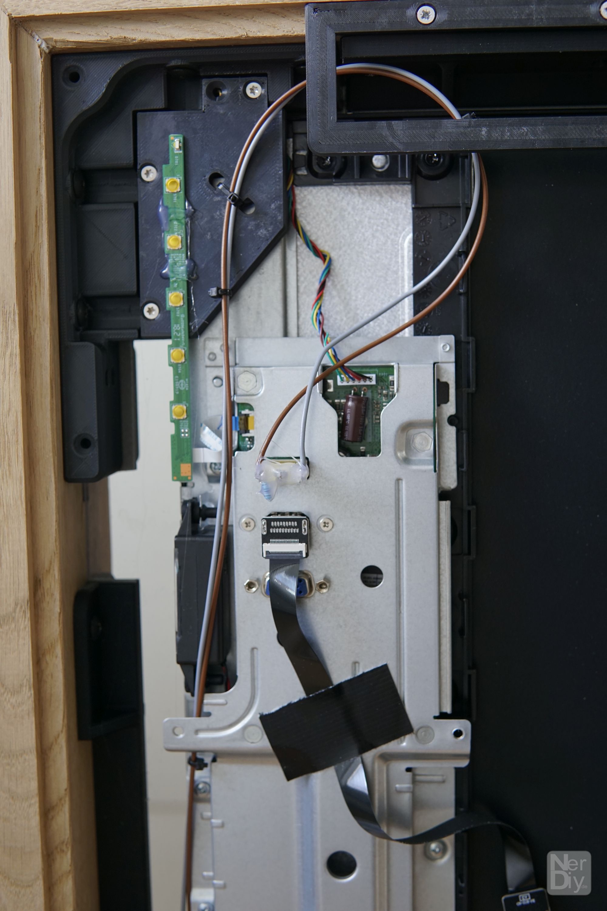 MagicMirror frame parts for Lenovo Q24i-1L TFT display by Nerdiy.de — thumbnail 11