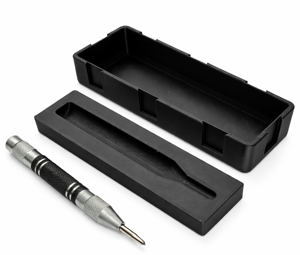 Catch-All Trays + Automatic Center Punch