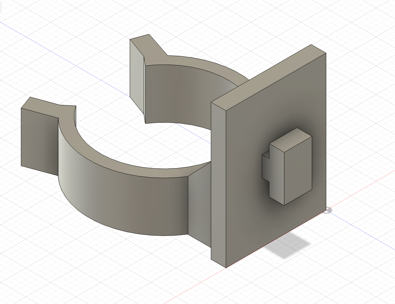 Kitchen Baseboard Holding Clip