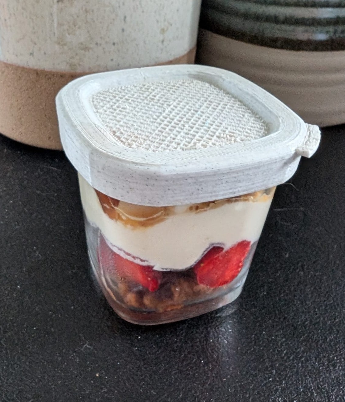 Replacement cap for SEB YG660100 jars