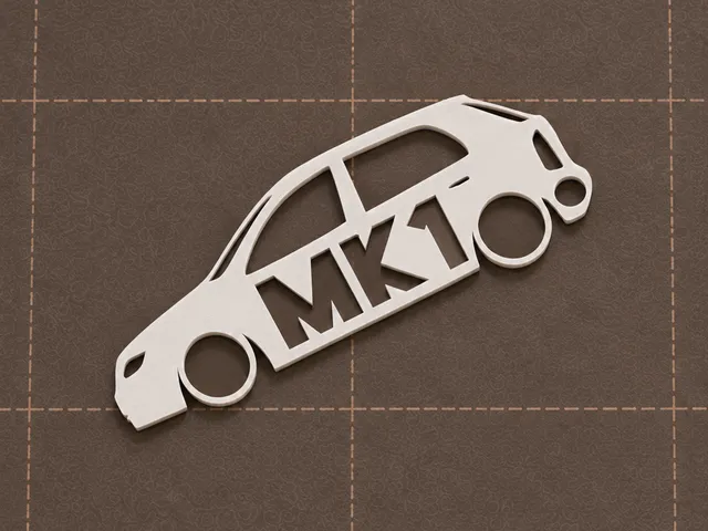 Skoda fabia keychain mk1