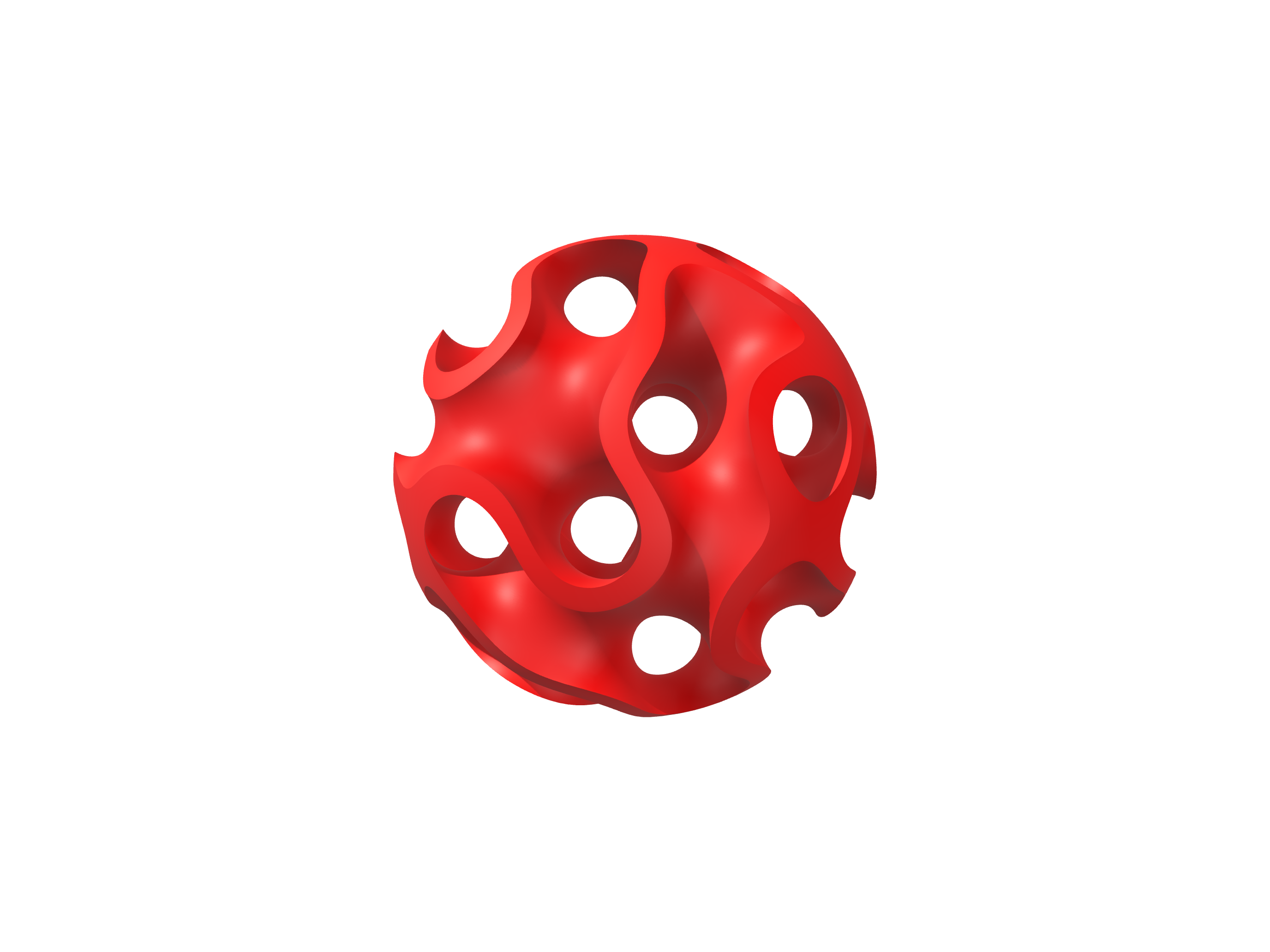 Gyroid Sphere