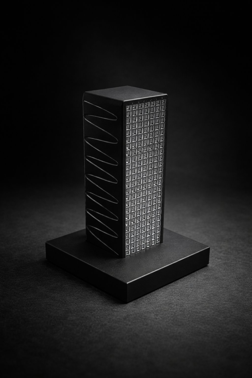 Hex Pattern Minimal Headphone Stand