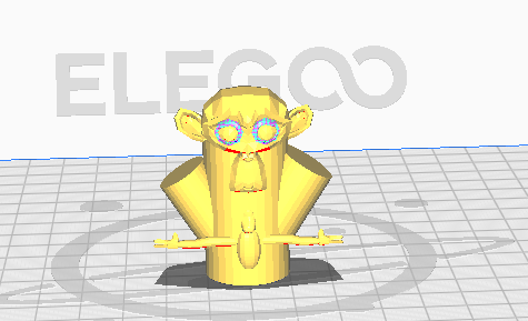 Monkey trophy