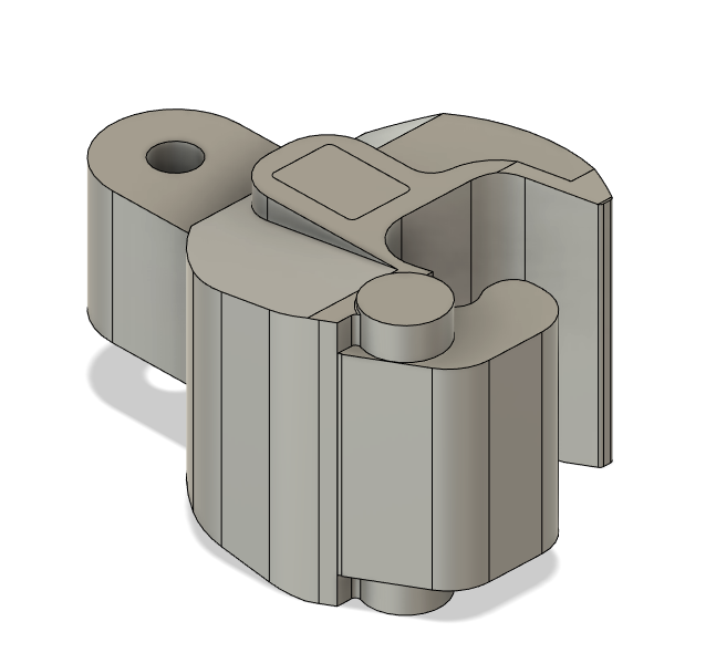 3/4 scale railroad coupler