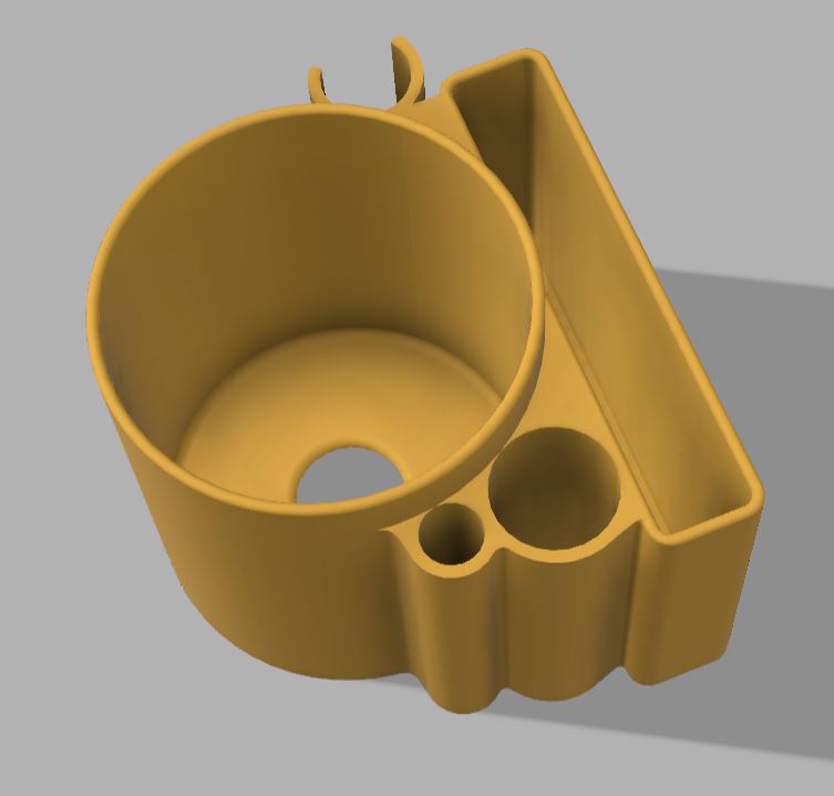 Bottle Holder for Music Stand, Flaschenhalter + Handyhalter für Notenständer