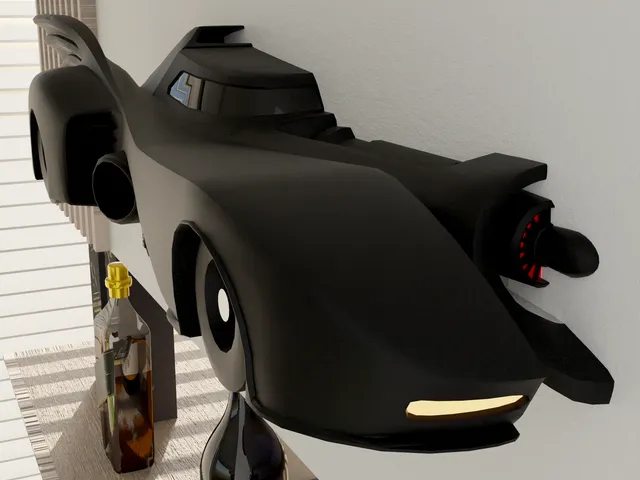 Batmobile 1990s Wall-mounted