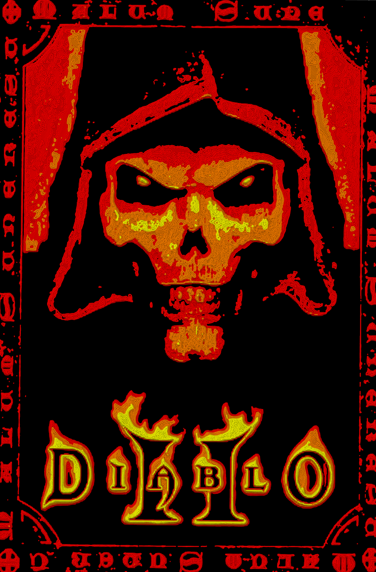 Diablo II tittle logo