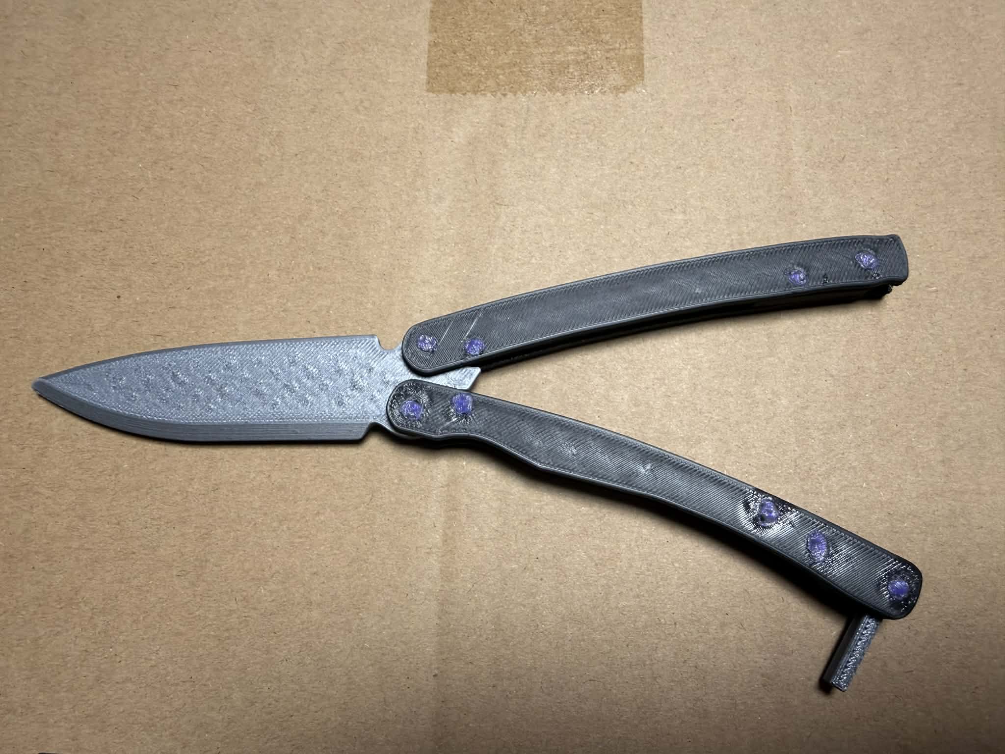 Butterfly knife, sharp — miniatura 7