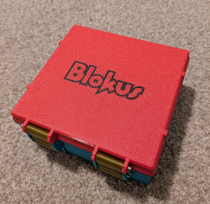 Rugged box for BLOKUS travel set (logo remix)