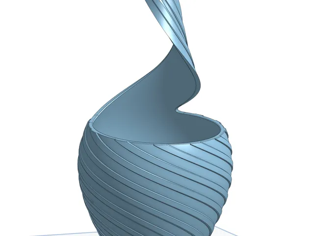 Spiral Orchid Vase
