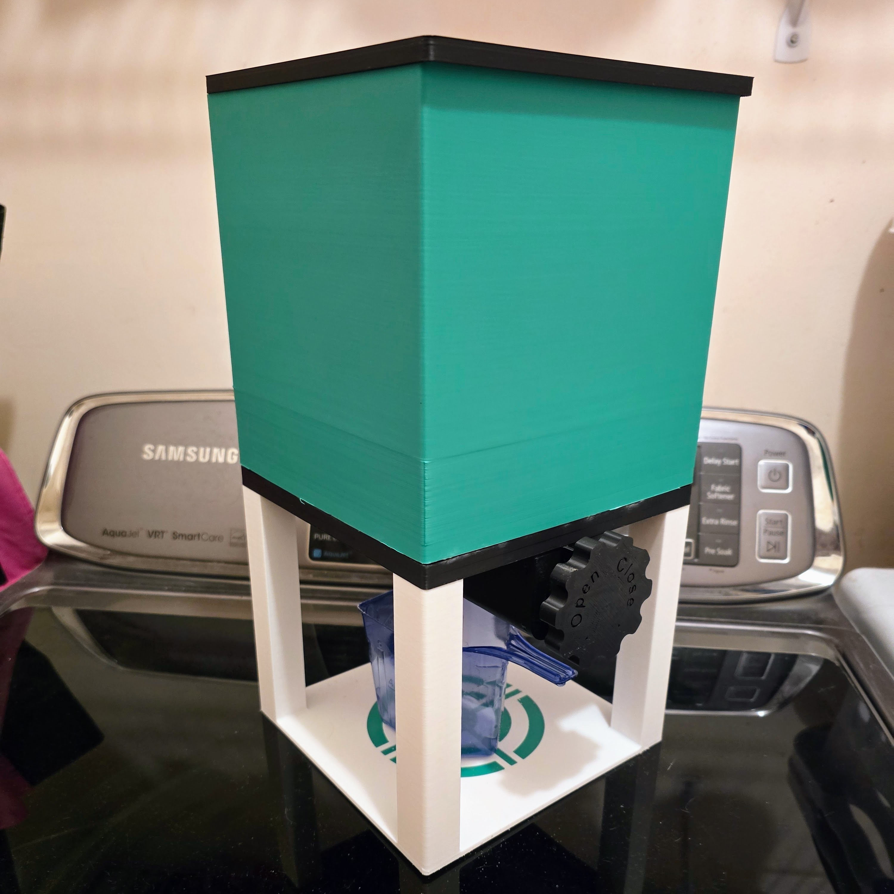 Powder Laundry Detergent Dispenser ***Updated Version - no hardware required!!!***