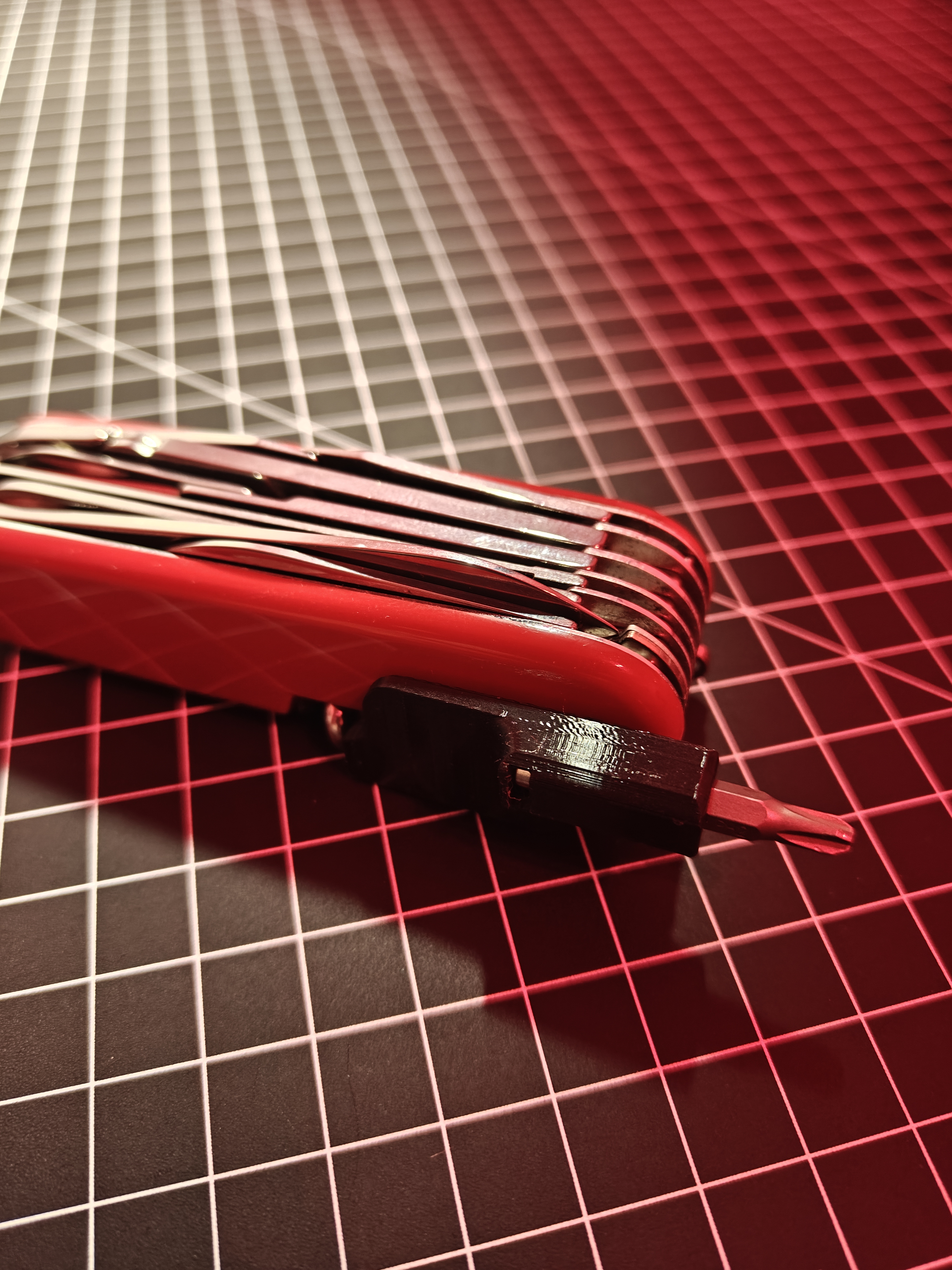 Victorinox corkscrew to 4mm bit driver